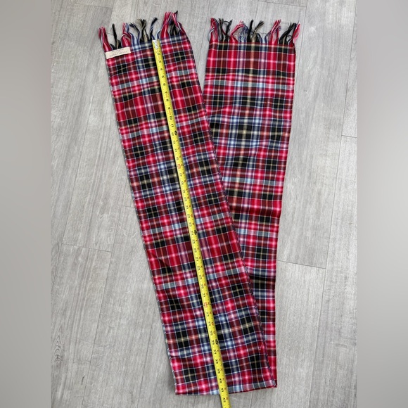 NWOT Lochcarron of Scotland 100% Pure New Wool Large Tartan Plaid Scarf - Picture 4 of 5